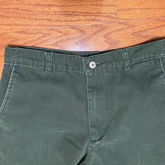 Redsand Mens Green Chino Cotton Pants 31x27 - Picture 2 of 9